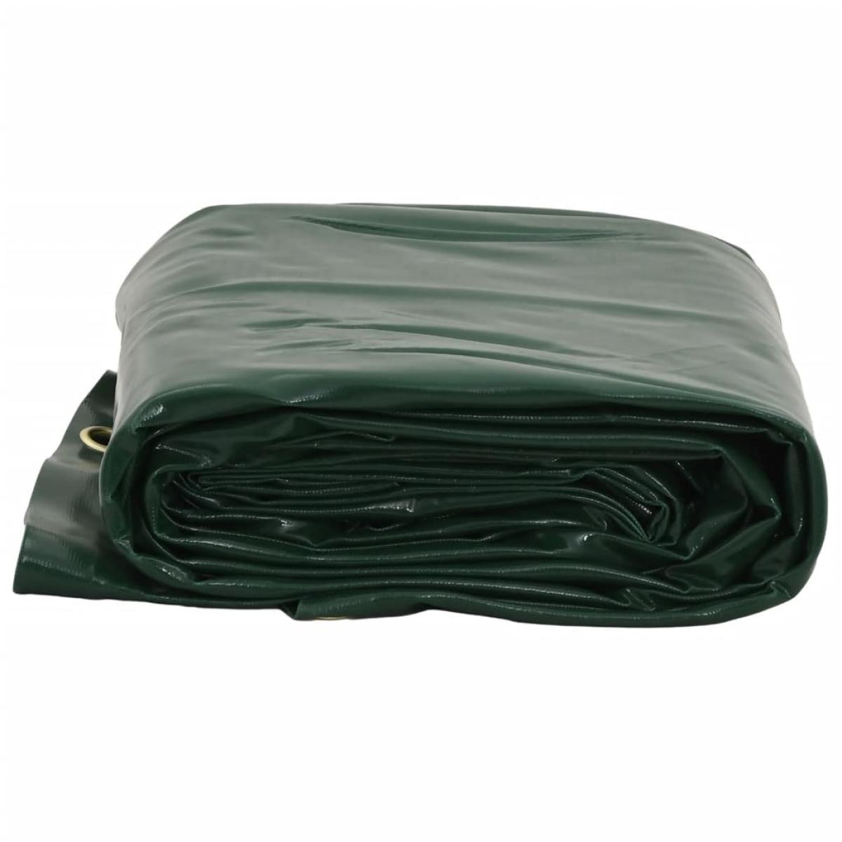 Lona verde 2,5x4,5 m 650 g/m²