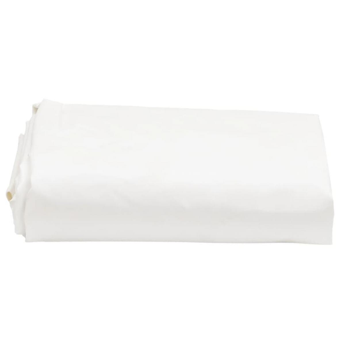 Lona blanca 1x2,5 m 650 g/m²