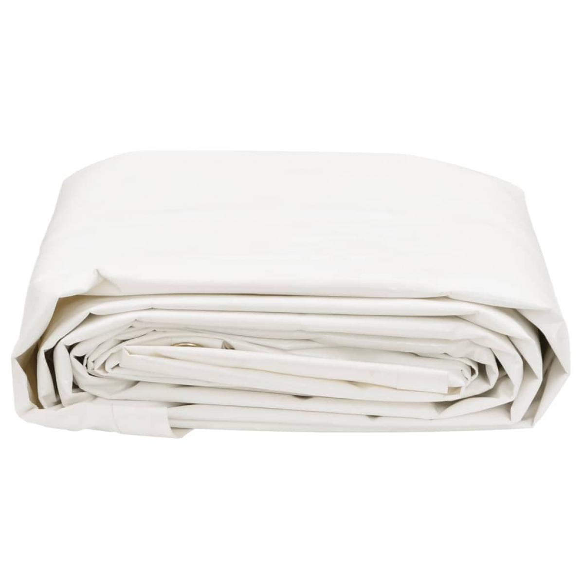 Lona blanca 5x5 m 650 g/m²