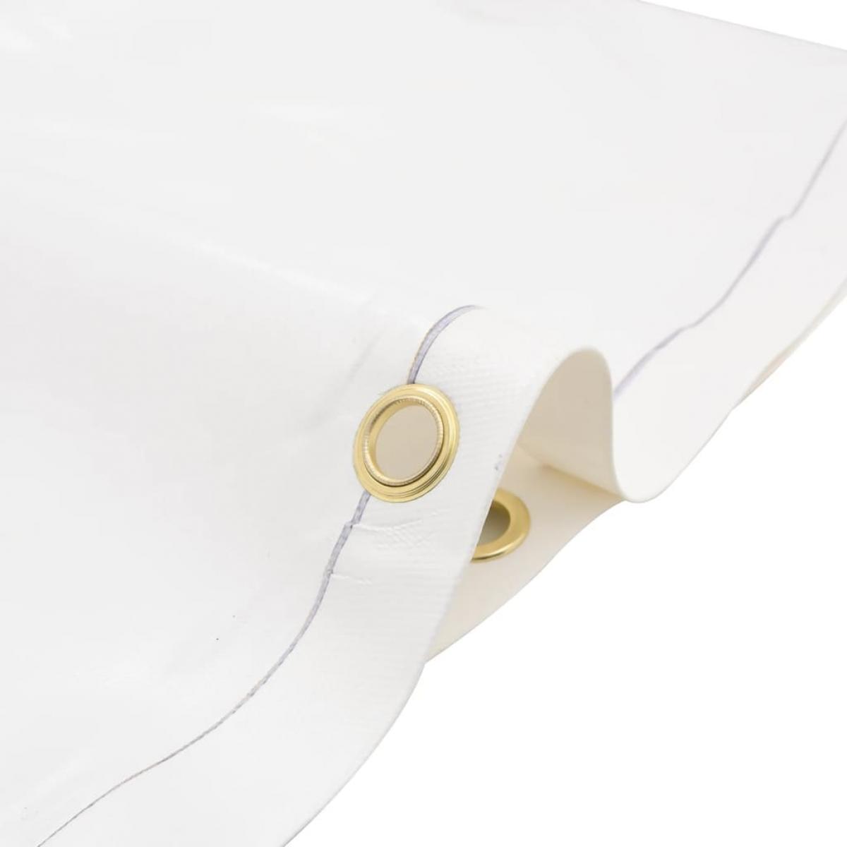 Lona blanca 5x5 m 650 g/m²