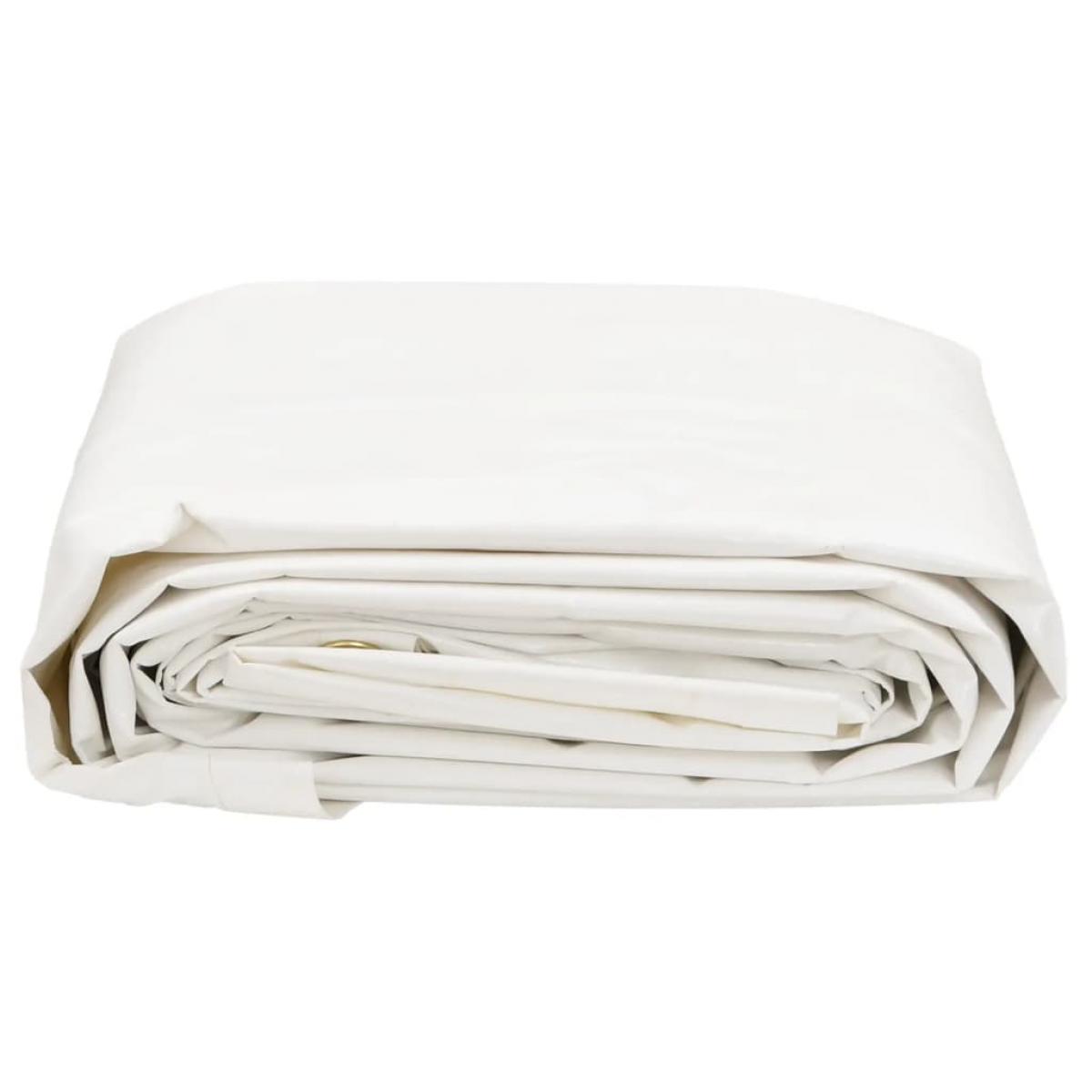 Lona blanca 5x7 m 650 g/m²