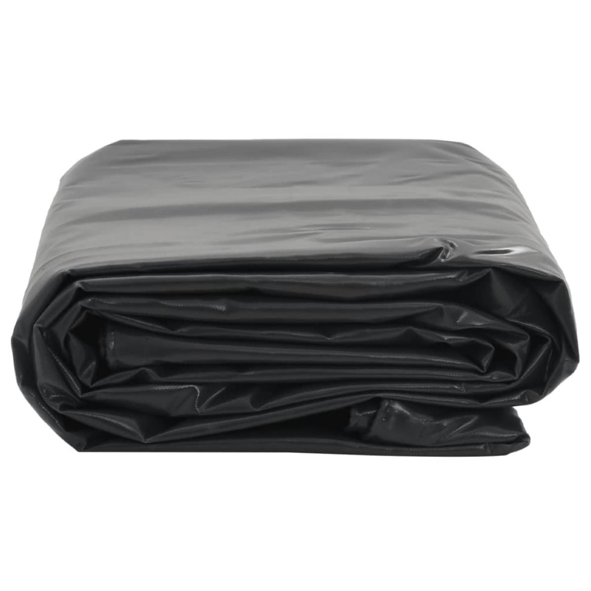 Lona gris antracita 6x8 m 650 g/m²