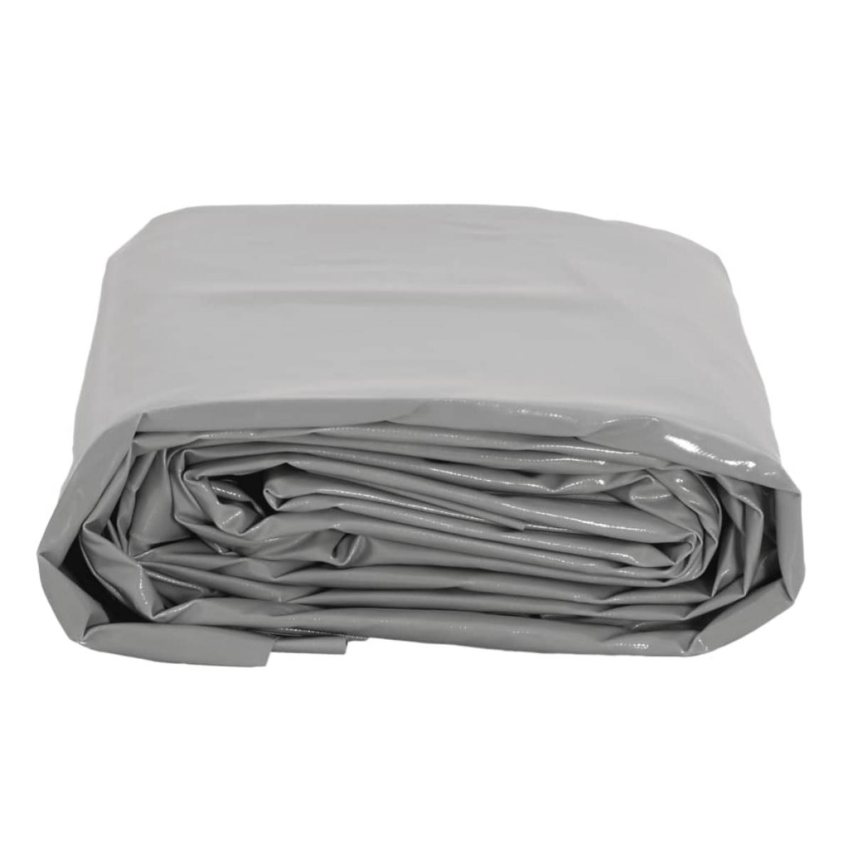 Lona gris 3x4 m 650 g/m²