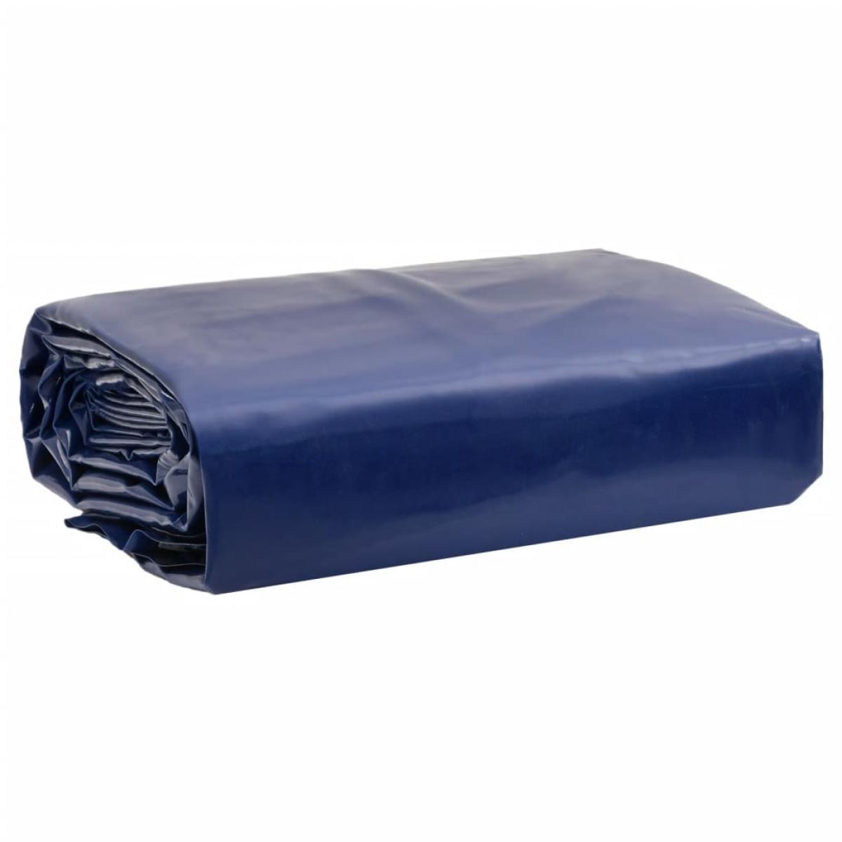 Lona azul 2,5x4,5 m 650 g/m²