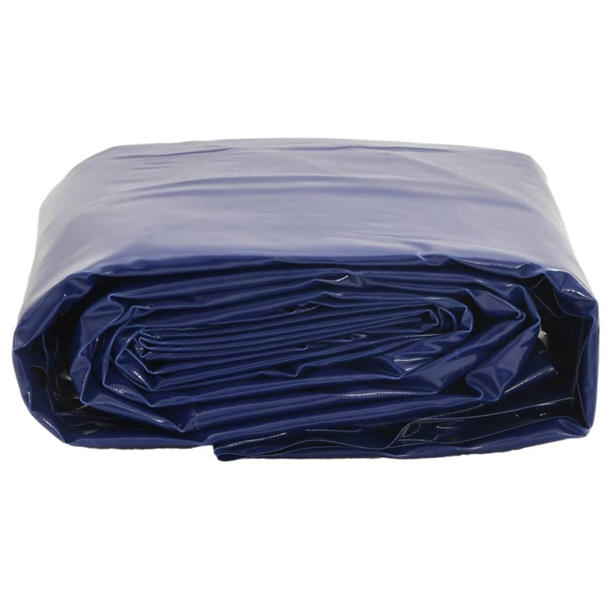 Lona azul 2,5x4,5 m 650 g/m²