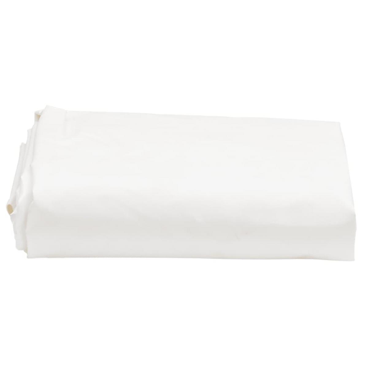 Lona blanca Ø 4 m 650 g/m²