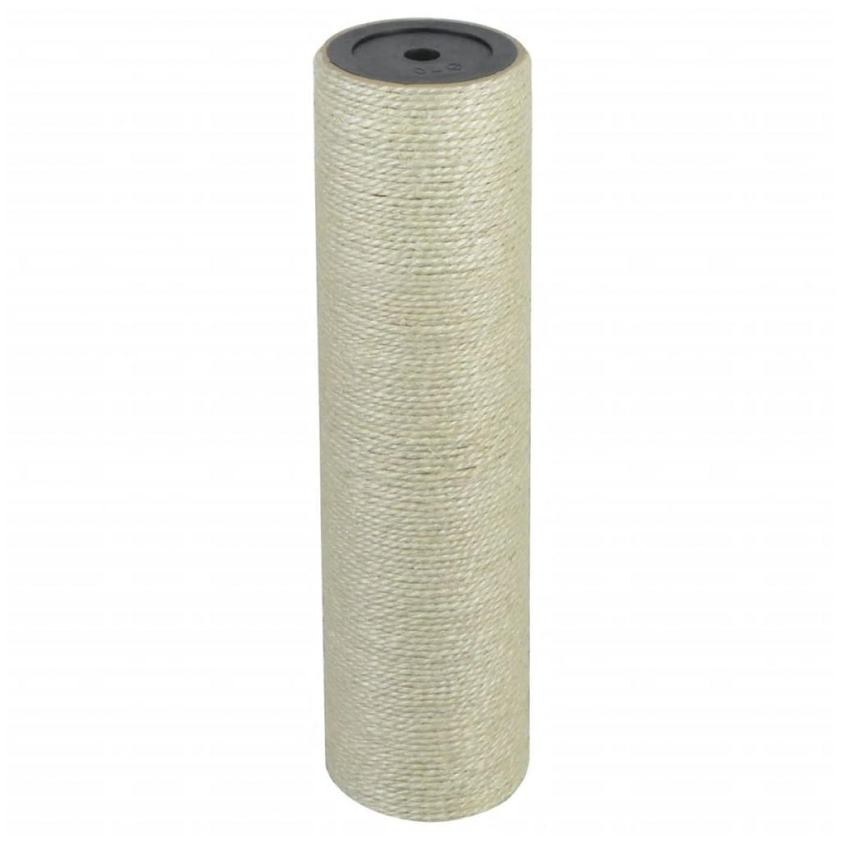 Poste rascador para gatos 8x30 cm 10 mm beige