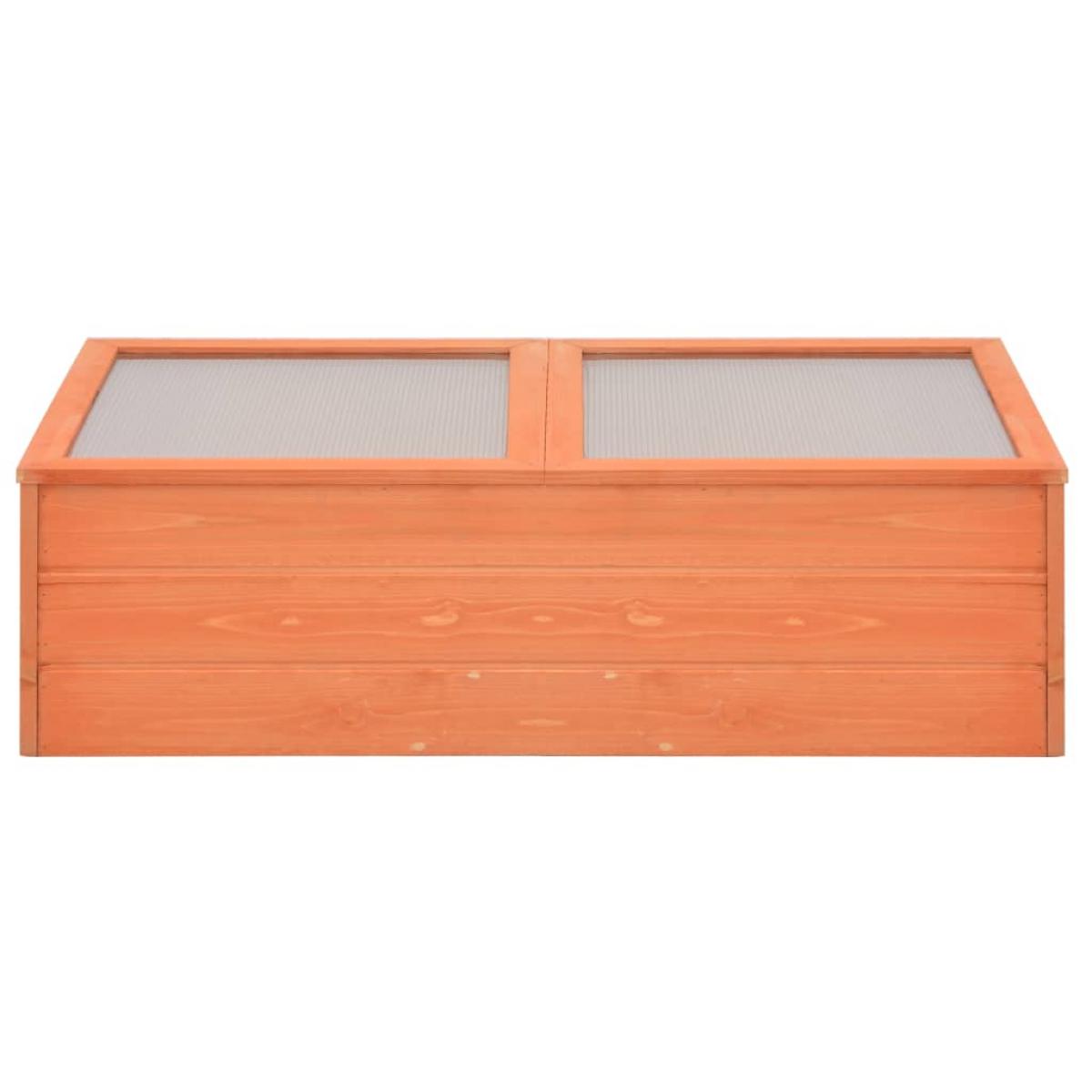 Invernadero de madera 100x50x34 cm