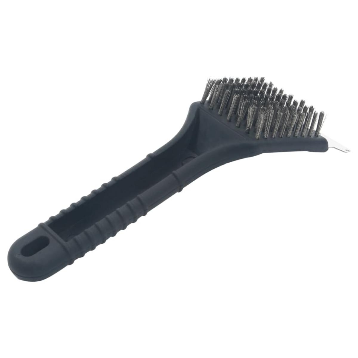 Cepillo para barbacoas acero inoxidable e hilo de cobre