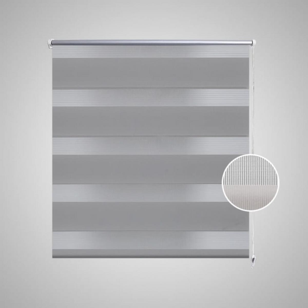 Persiana Cebra 70 x 120 cm Gris