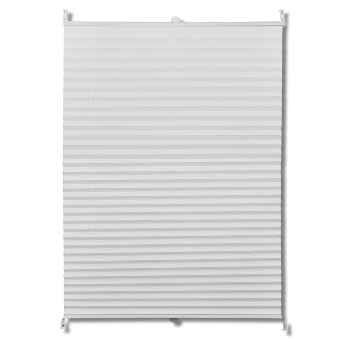 Plisse Persiana Blanco Cortina Plisada 110X100cm