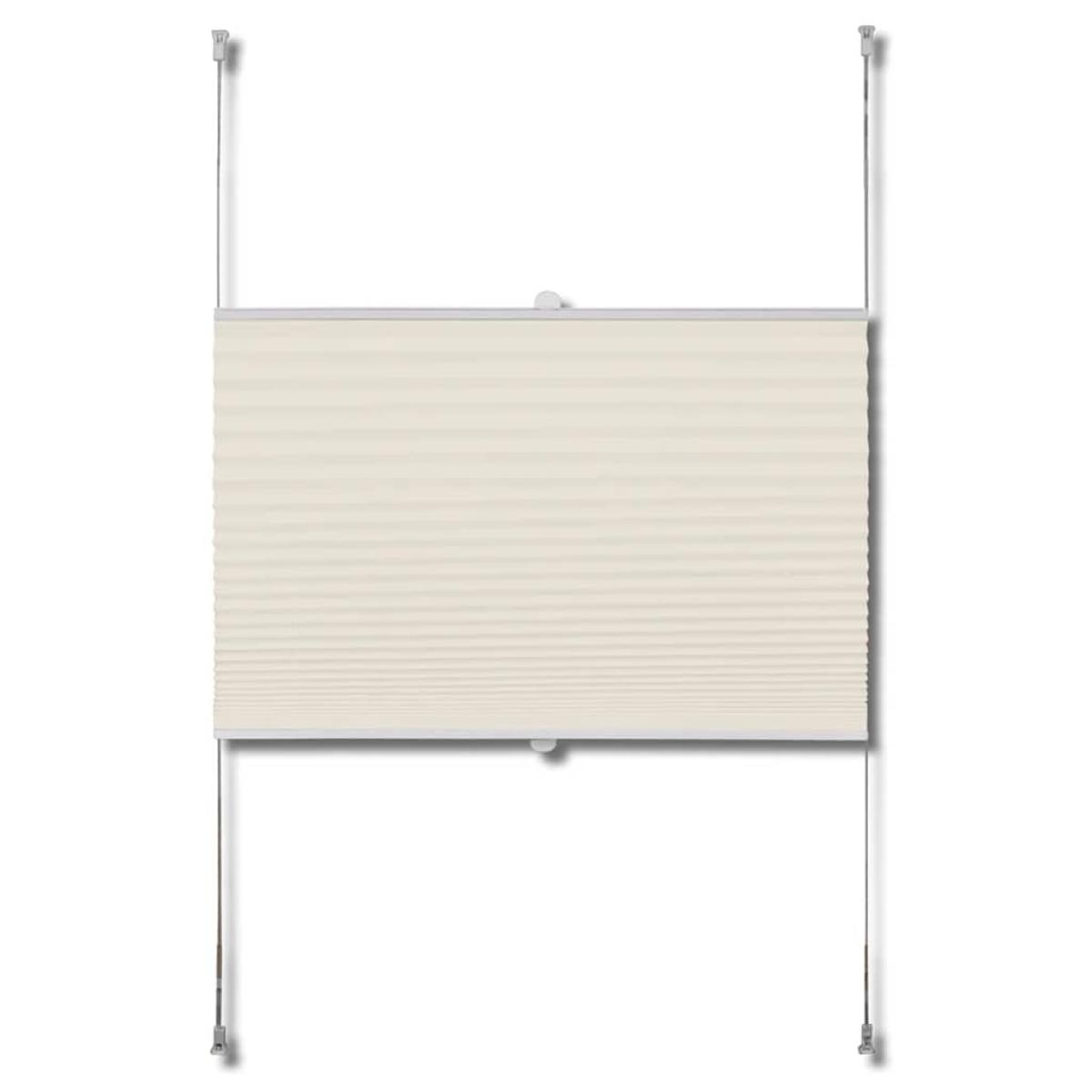 Plisé Para Ventana Persiana 70X200cm Crema