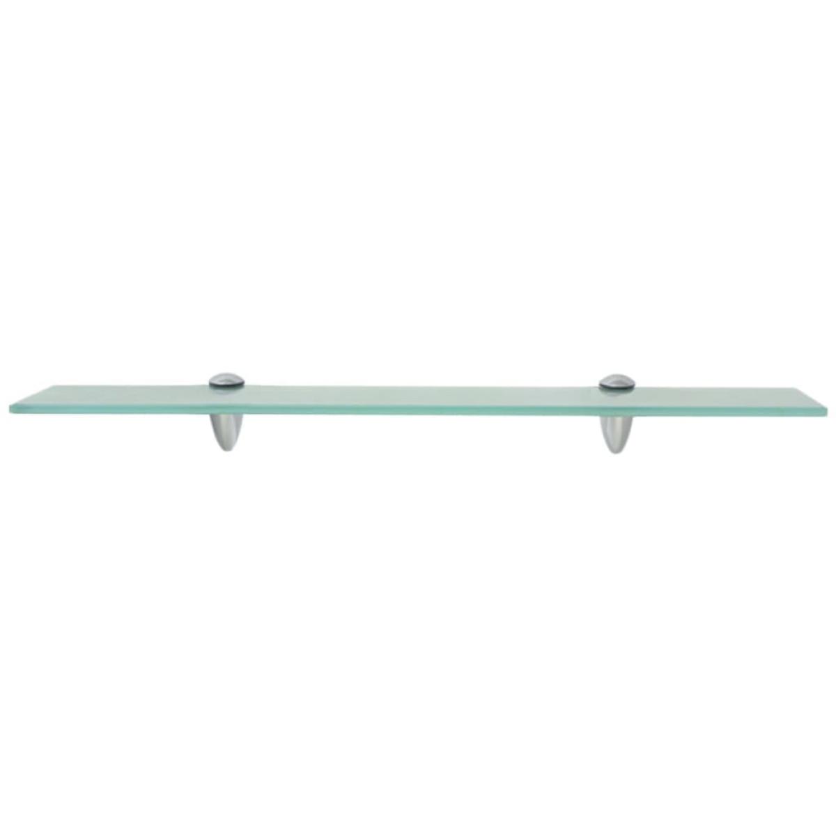 Estante flotante de cristal 60x10 cm 8 mm