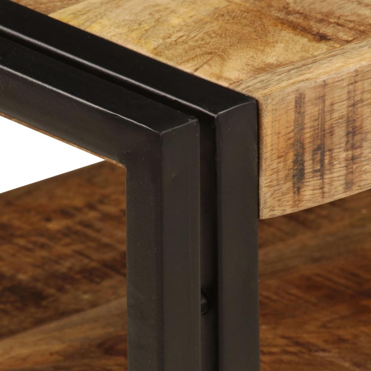 Mueble para TV madera maciza de mango 120x35x45 cm