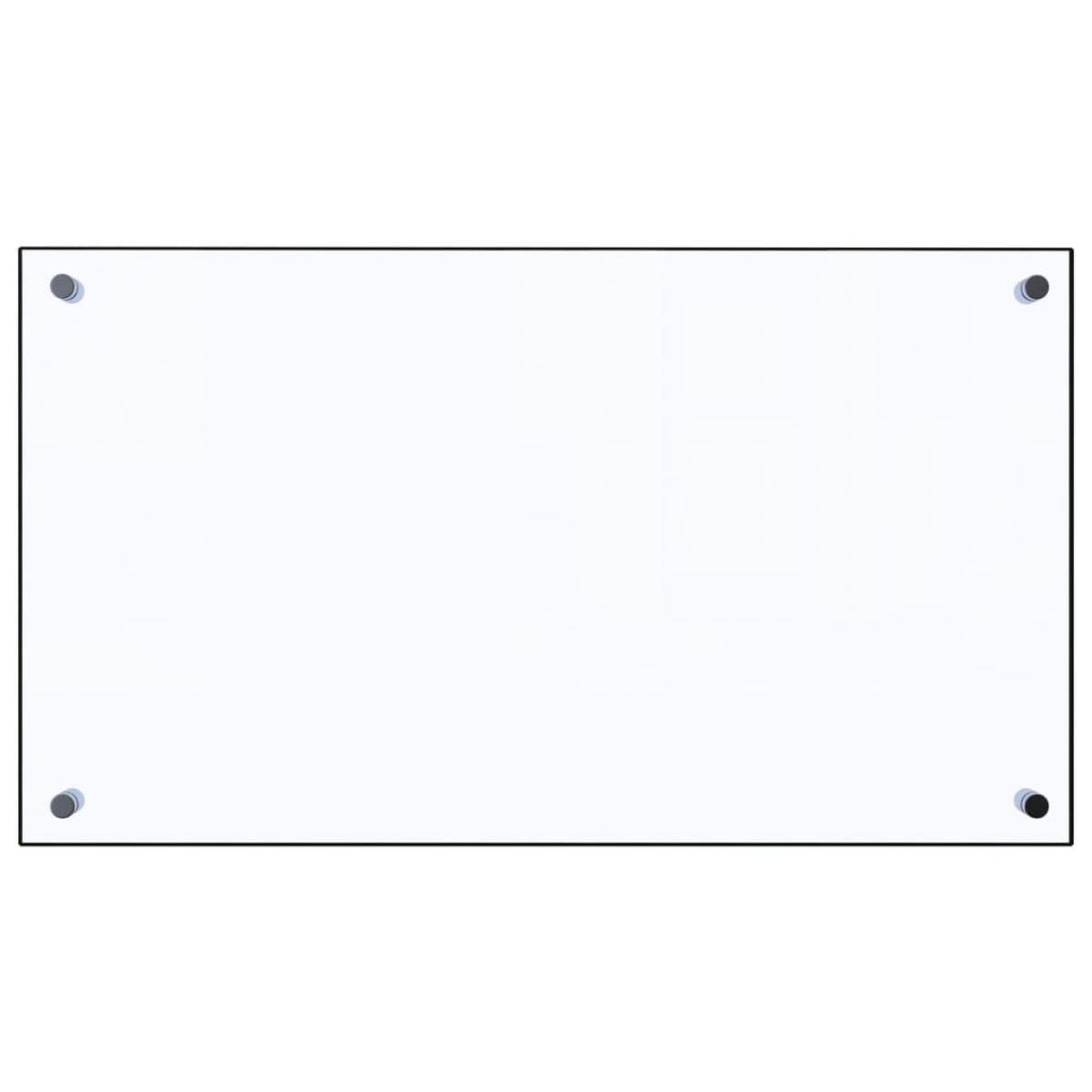 Protector contra salpicaduras cocina vidrio templado 70x40 cm
