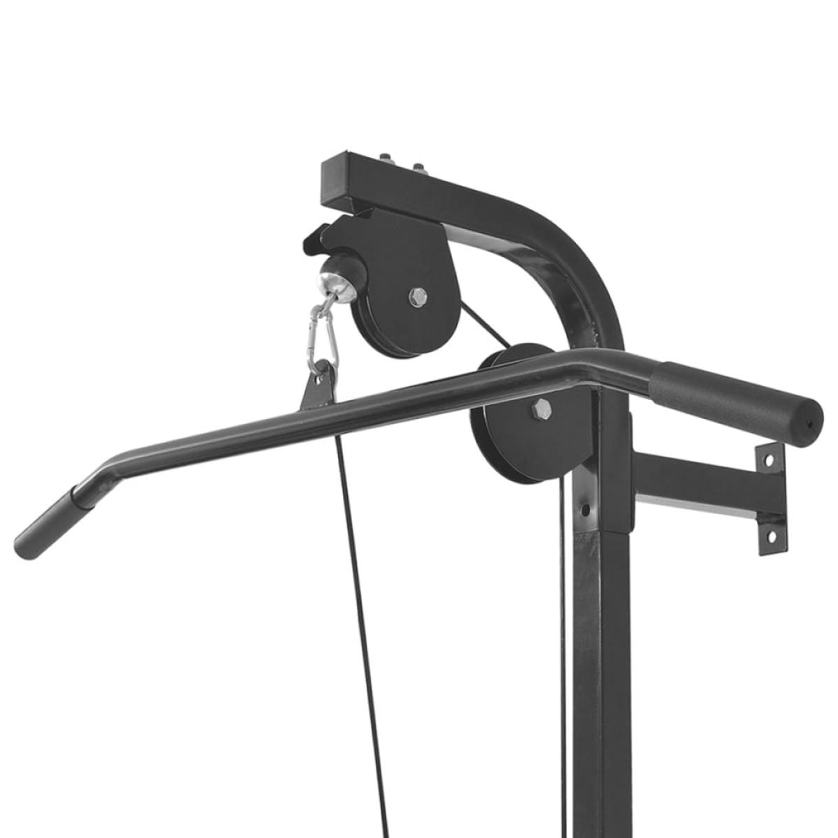 Máquina musculación Power Tower con pesas y mancuernas 60,5 kg