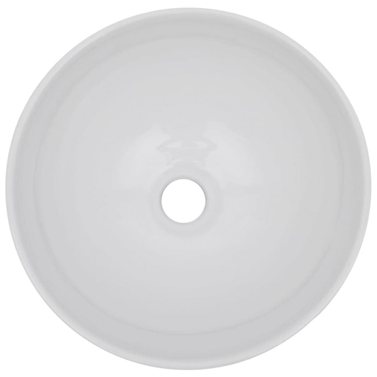 Conjunto de muebles de baño 2 piezas cerámica blanco