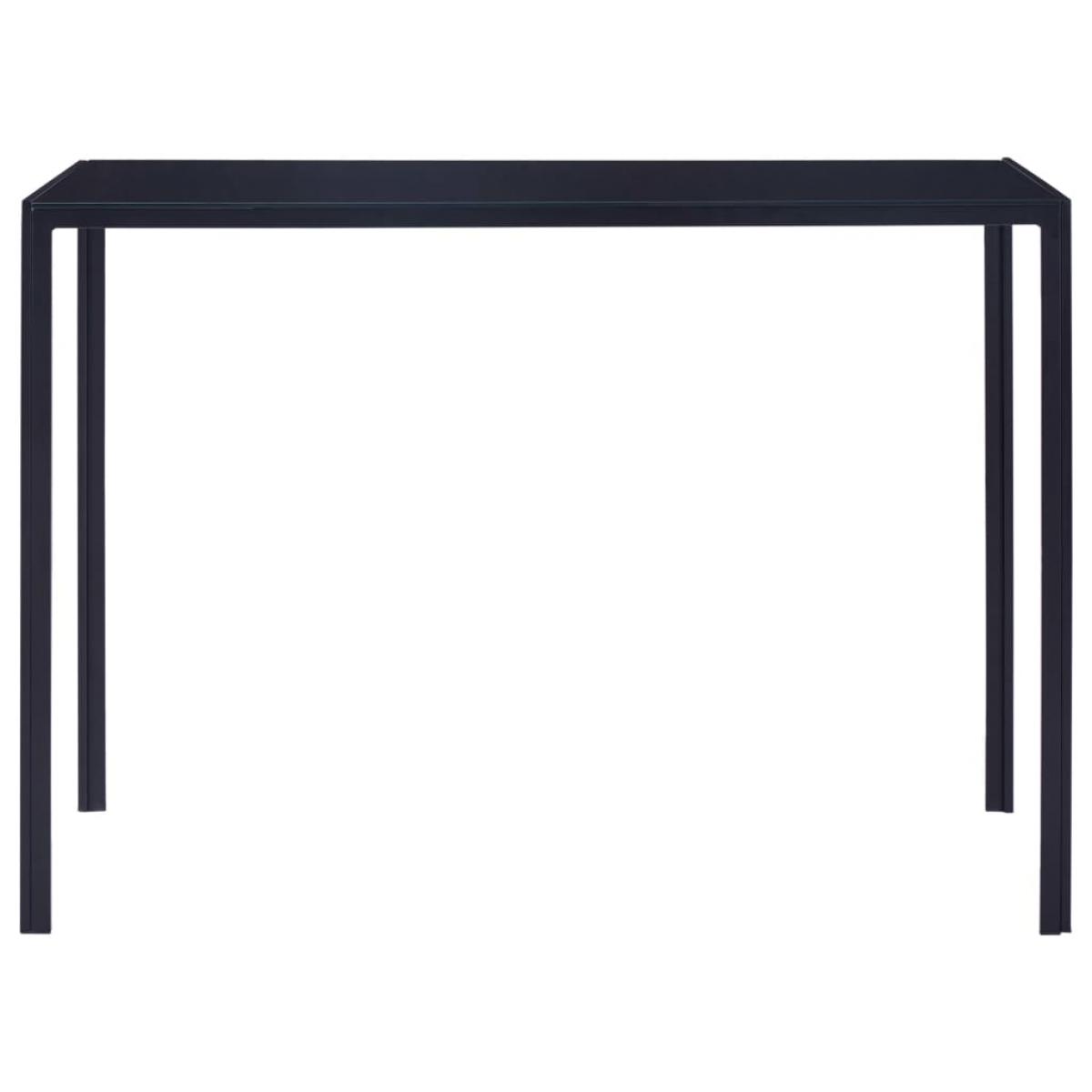 Conjunto de mesa y sillas de comedor 7 piezas marrón