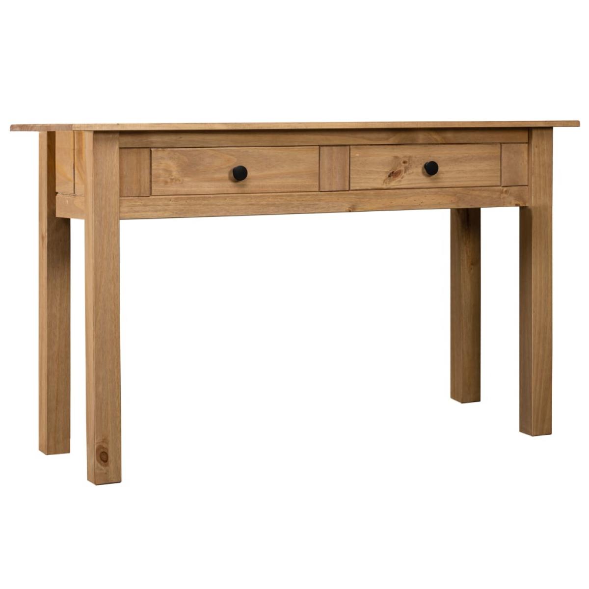 Mesa consola madera maciza pino Panamá Range 110x40x72 cm