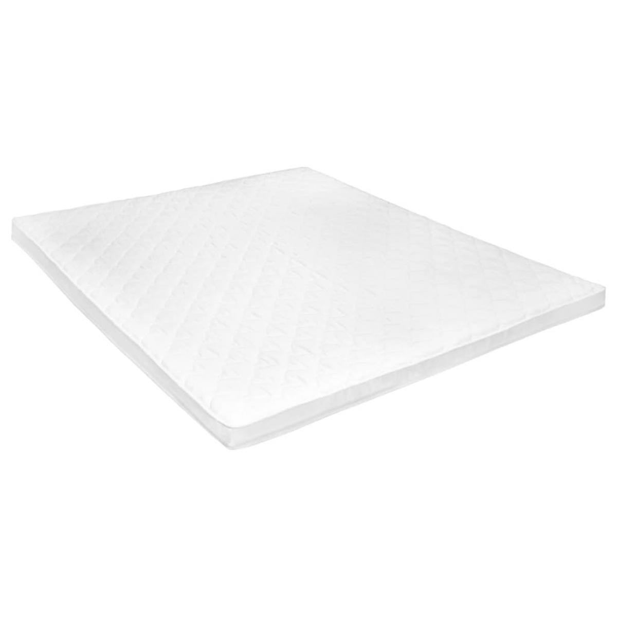 Sobrecolchón 180x200 cm espuma de gel frio 6 cm perfil huevo
