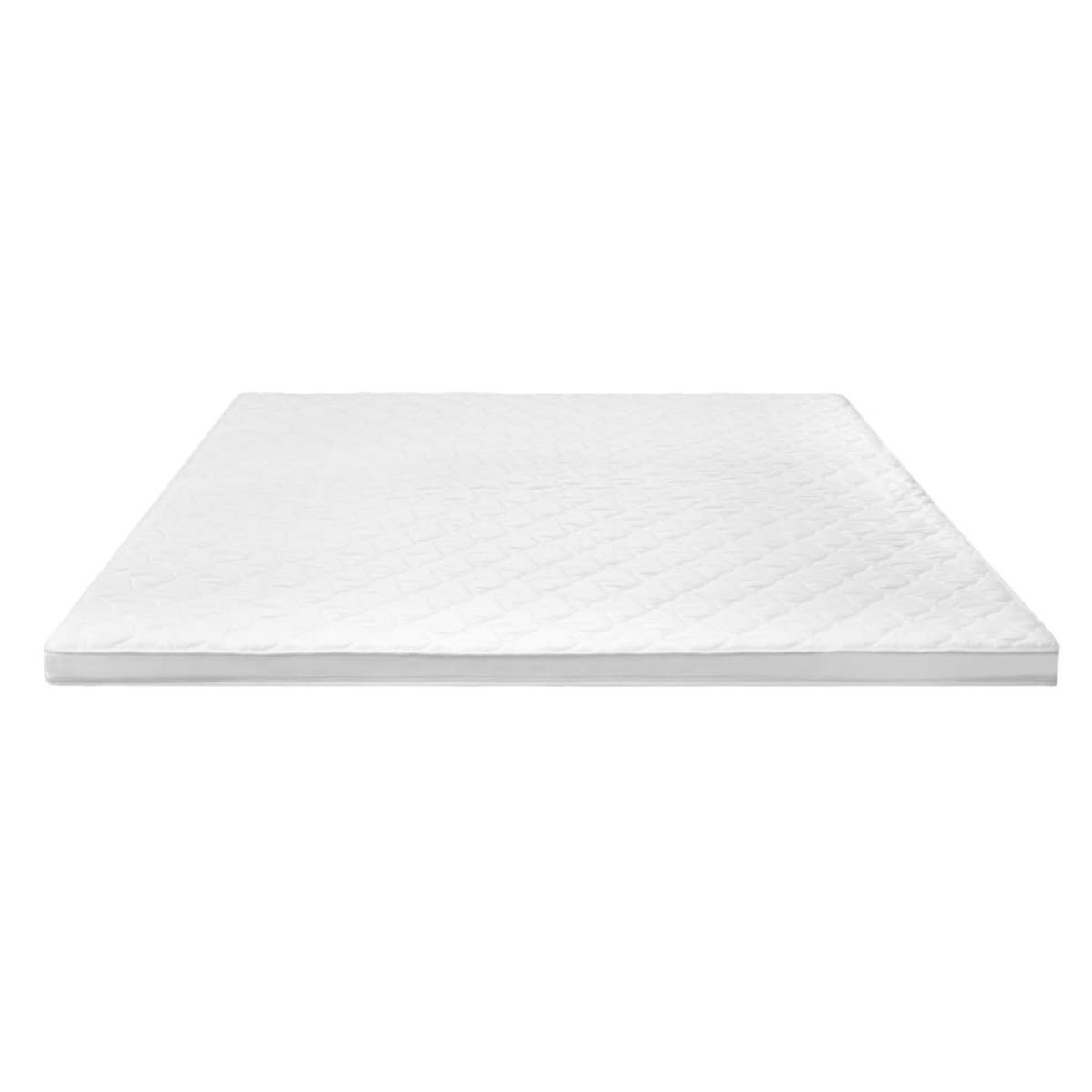 Sobrecolchón 180x200 cm espuma de gel frio 6 cm perfil huevo
