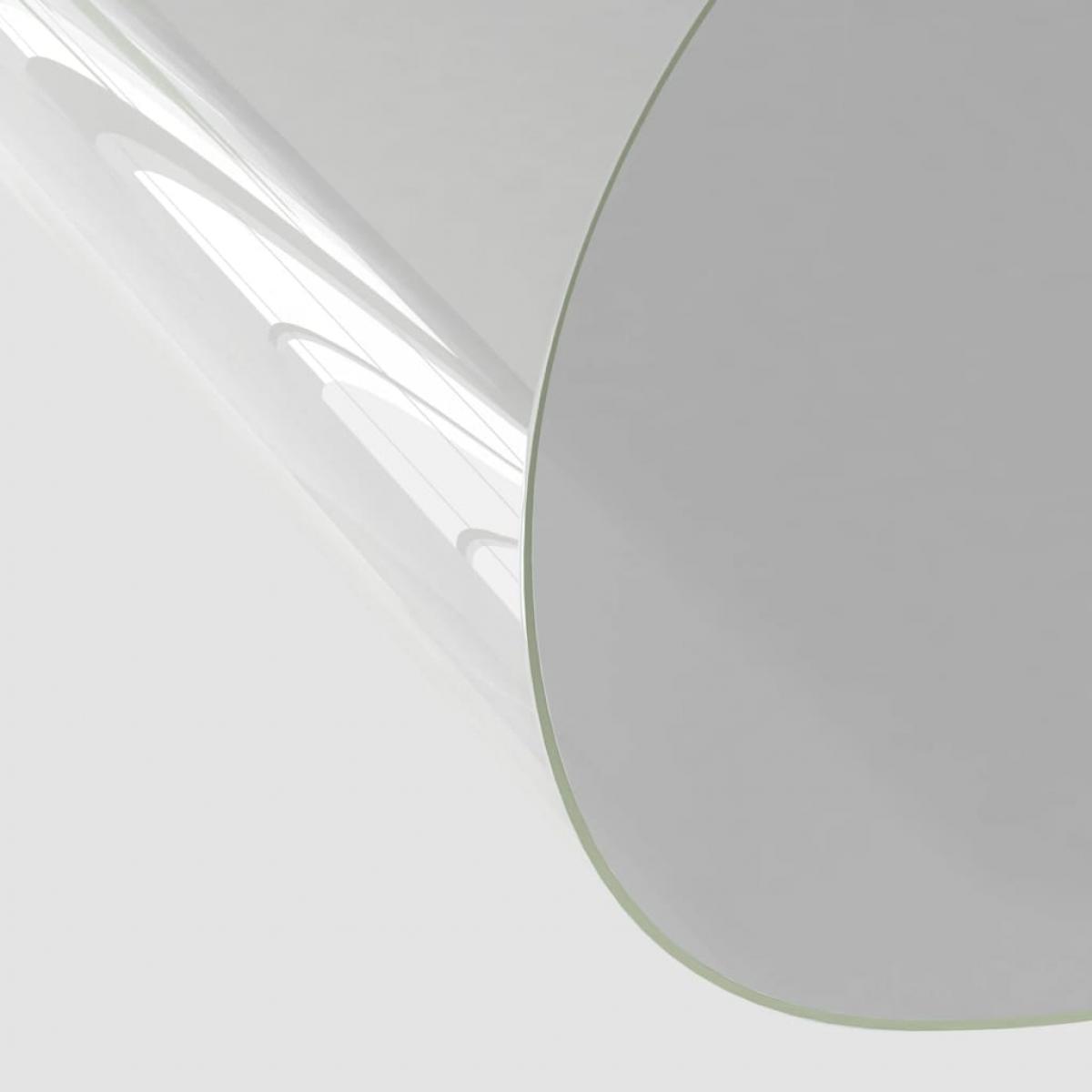 Protector de mesa PVC transparente Ø 110 cm 2 mm