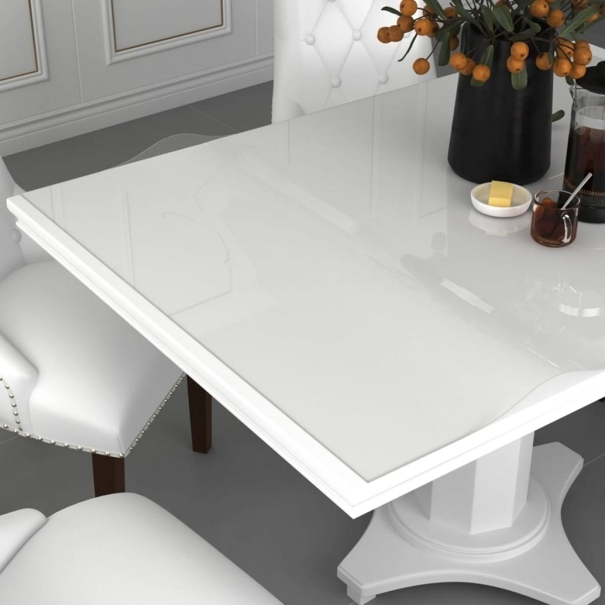 Protector de mesa PVC transparente 200x100 cm 2 mm