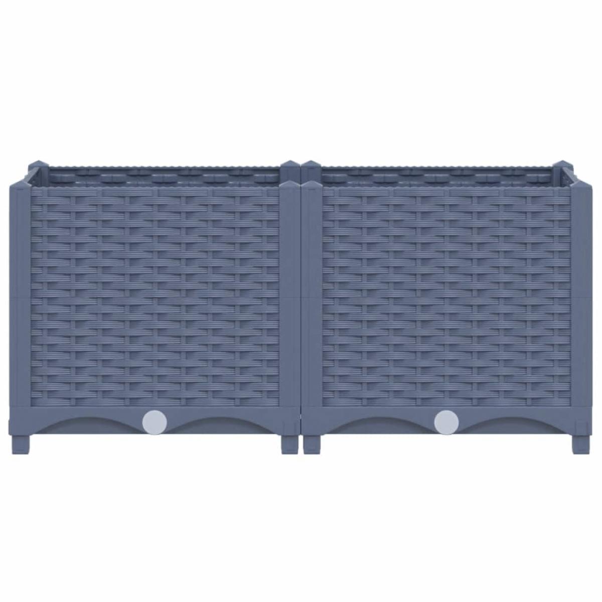 Arriate polipropileno 80x40x38 cm