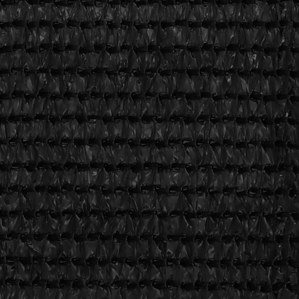 Alfombra para tienda de campaña negra 400x500 cm