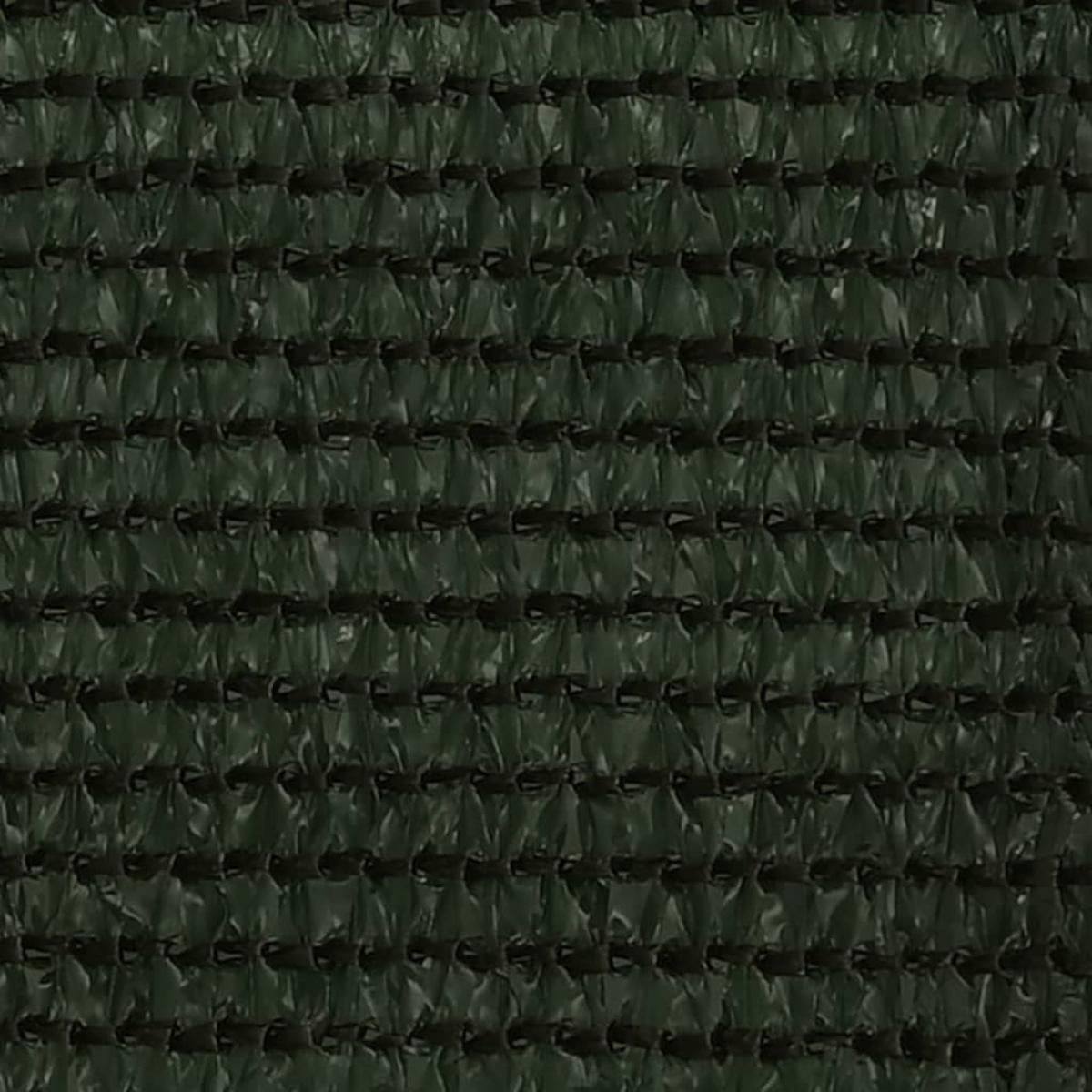 Toldo para balcón HDPE verde oscuro 90x300 cm