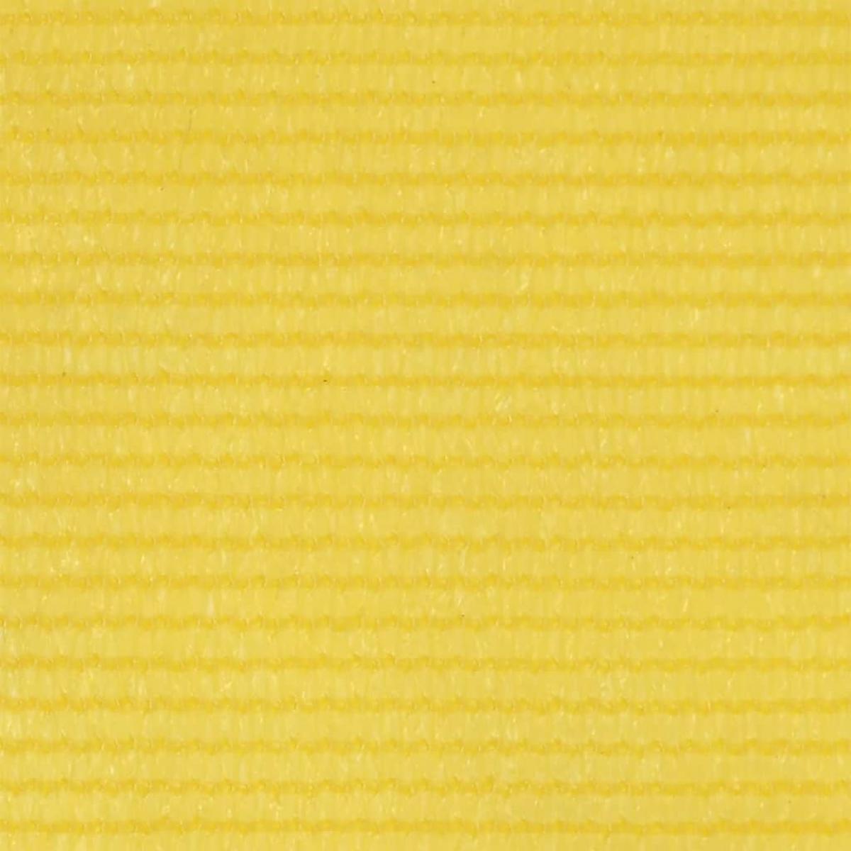 Toldo para balcón HDPE amarillo 90x500 cm