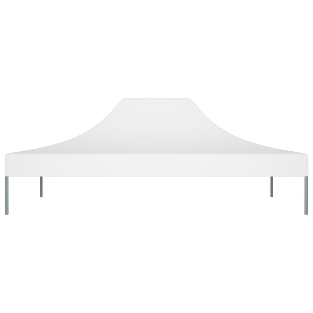 Techo de carpa para celebraciones blanco 4x3 m 270 g/m²