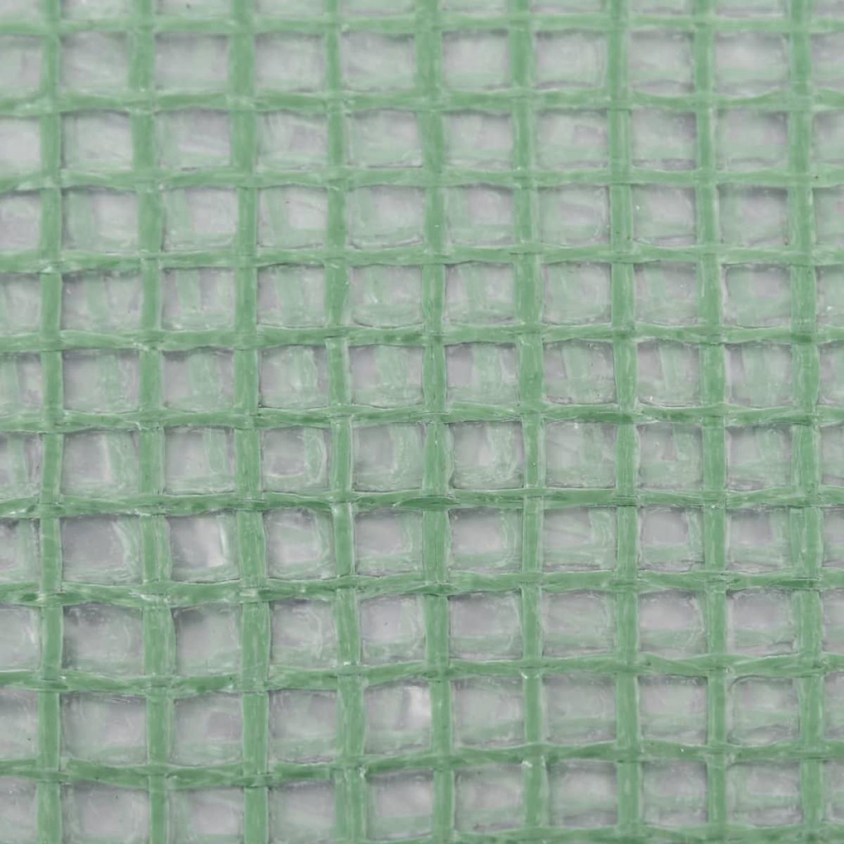 Cubierta de repuesto para invernadero verde 4,5m² 300x150x200cm