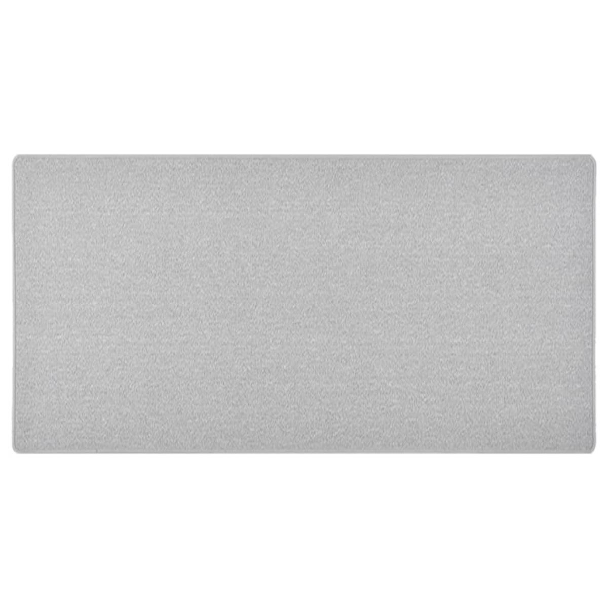 Alfombra de pasillo gris claro 80x150 cm
