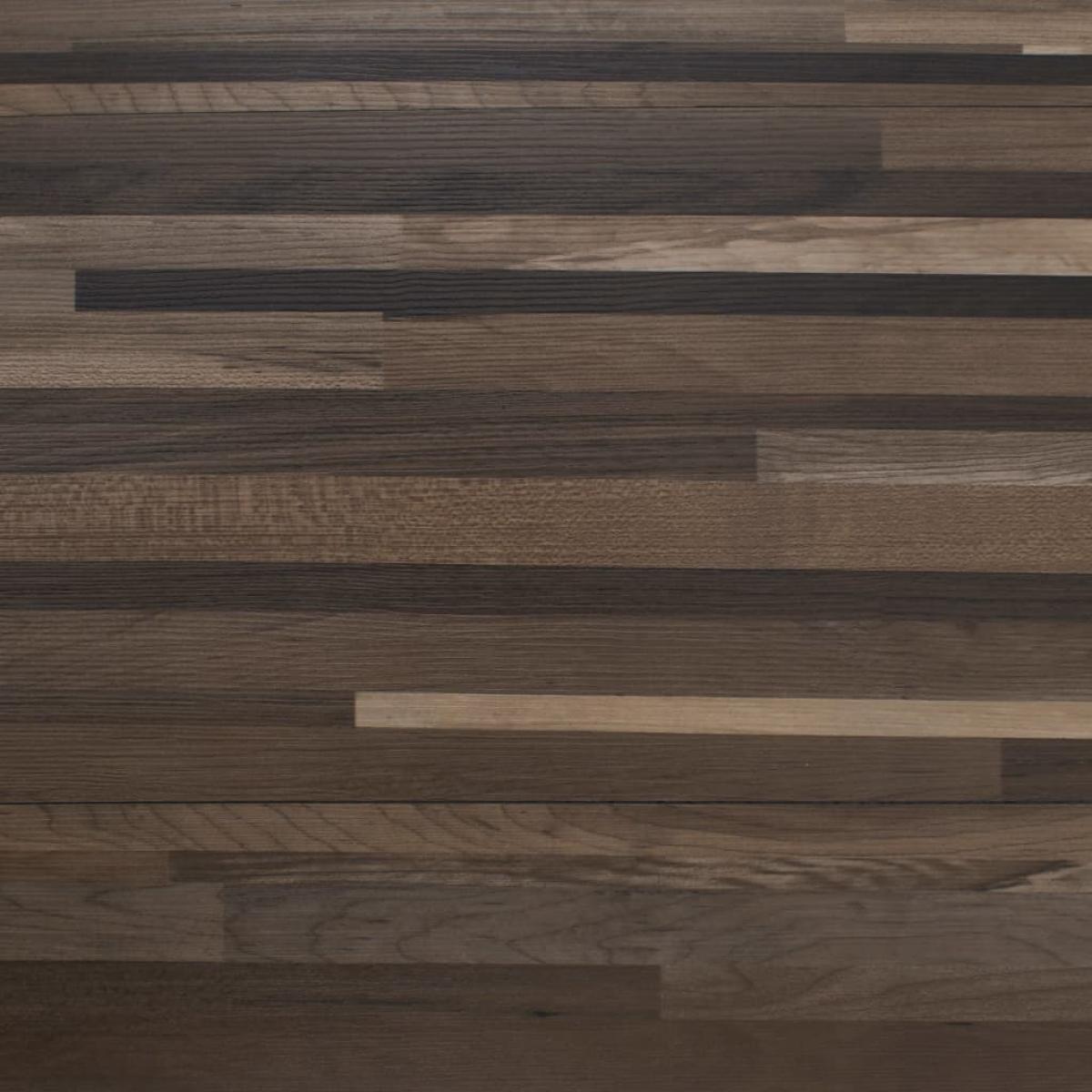 Lamas para suelo autoadhesivas PVC marrón a rayas 5,21 m² 2 mm
