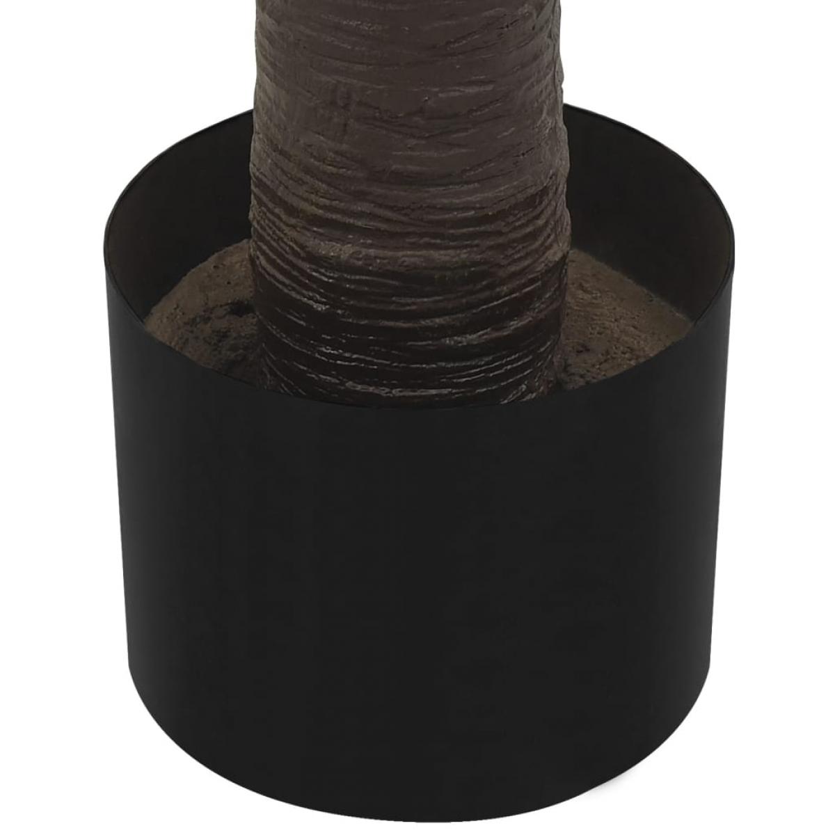 Palmera fénix artificial con macetero 215 cm verde