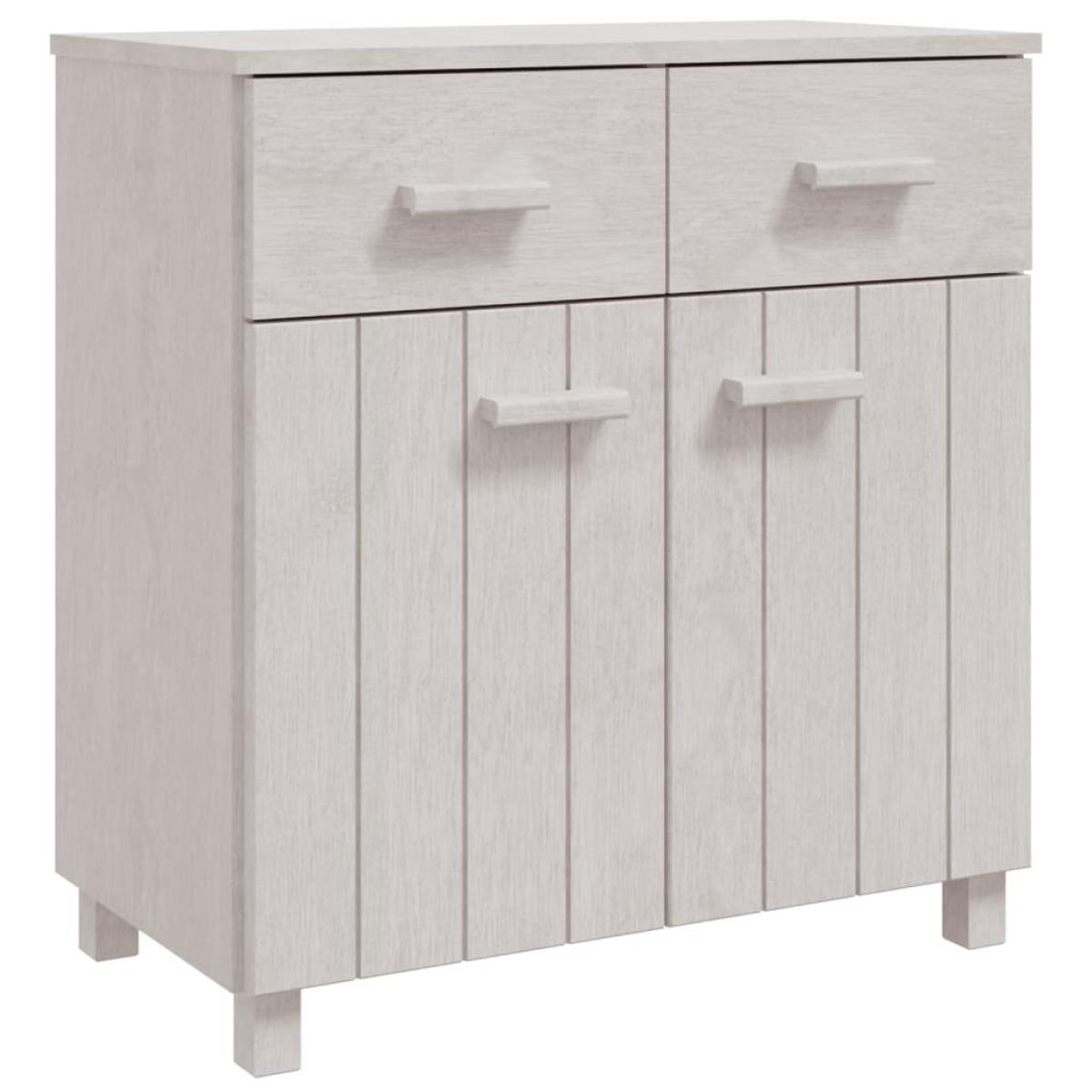 Aparador HAMAR madera maciza de pino blanca 79x40x80 cm