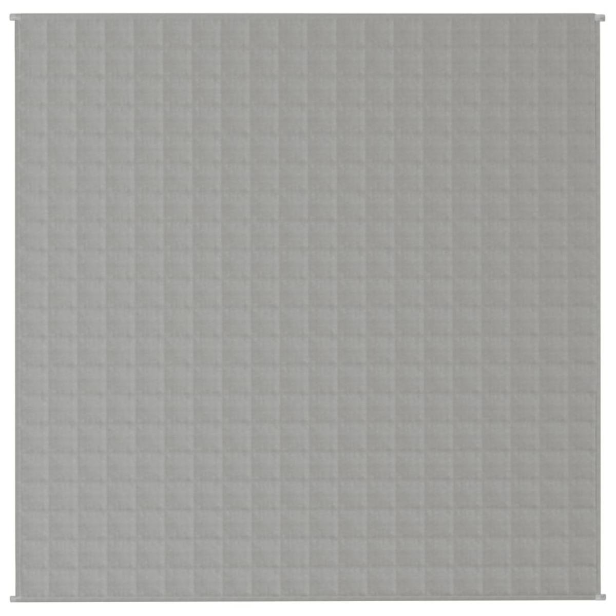 Manta con peso tela gris 200x200 cm 13 kg