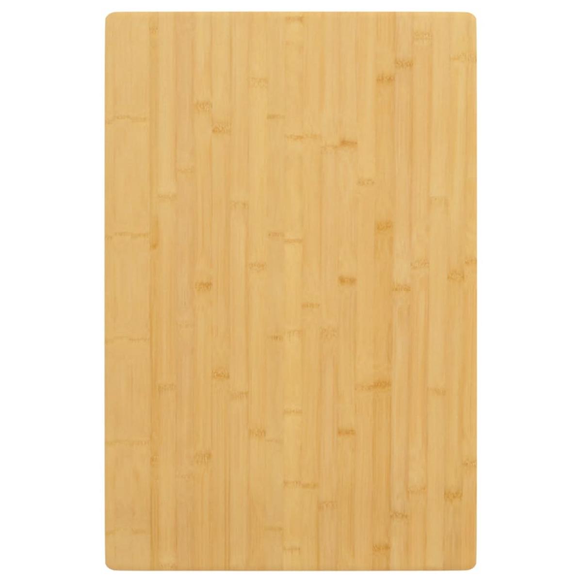Tablero de mesa de bambú 60x100x2,5 cm