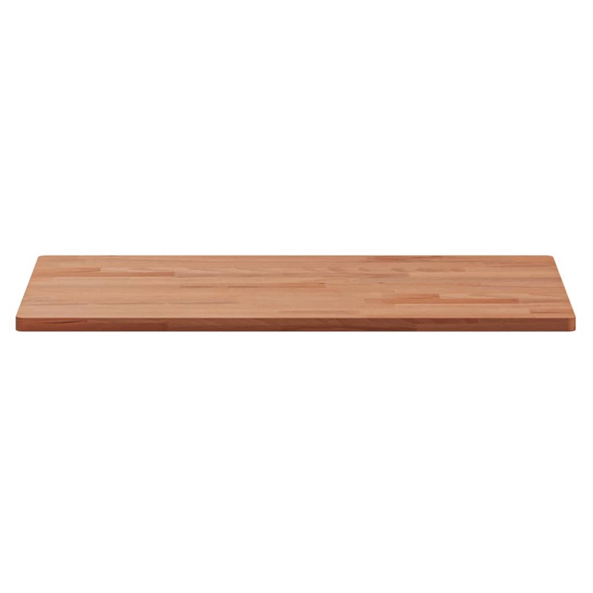 Encimera de baño madera maciza de haya 60x40x1,5 cm
