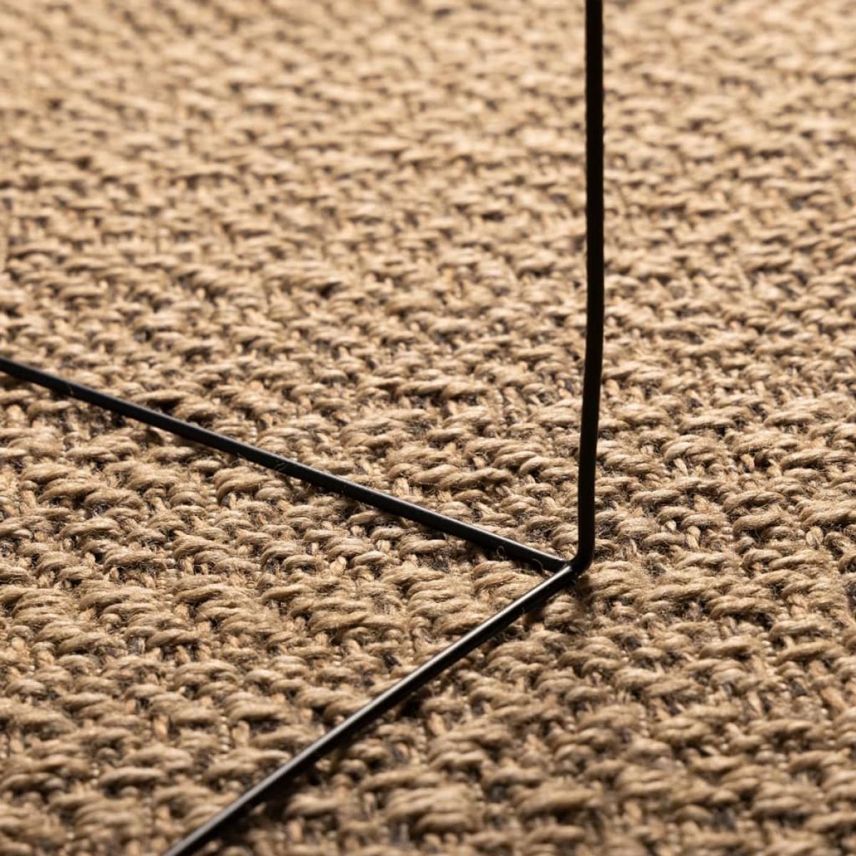 Alfombra ZIZUR apariencia de yute interior y exterior 80x150 cm