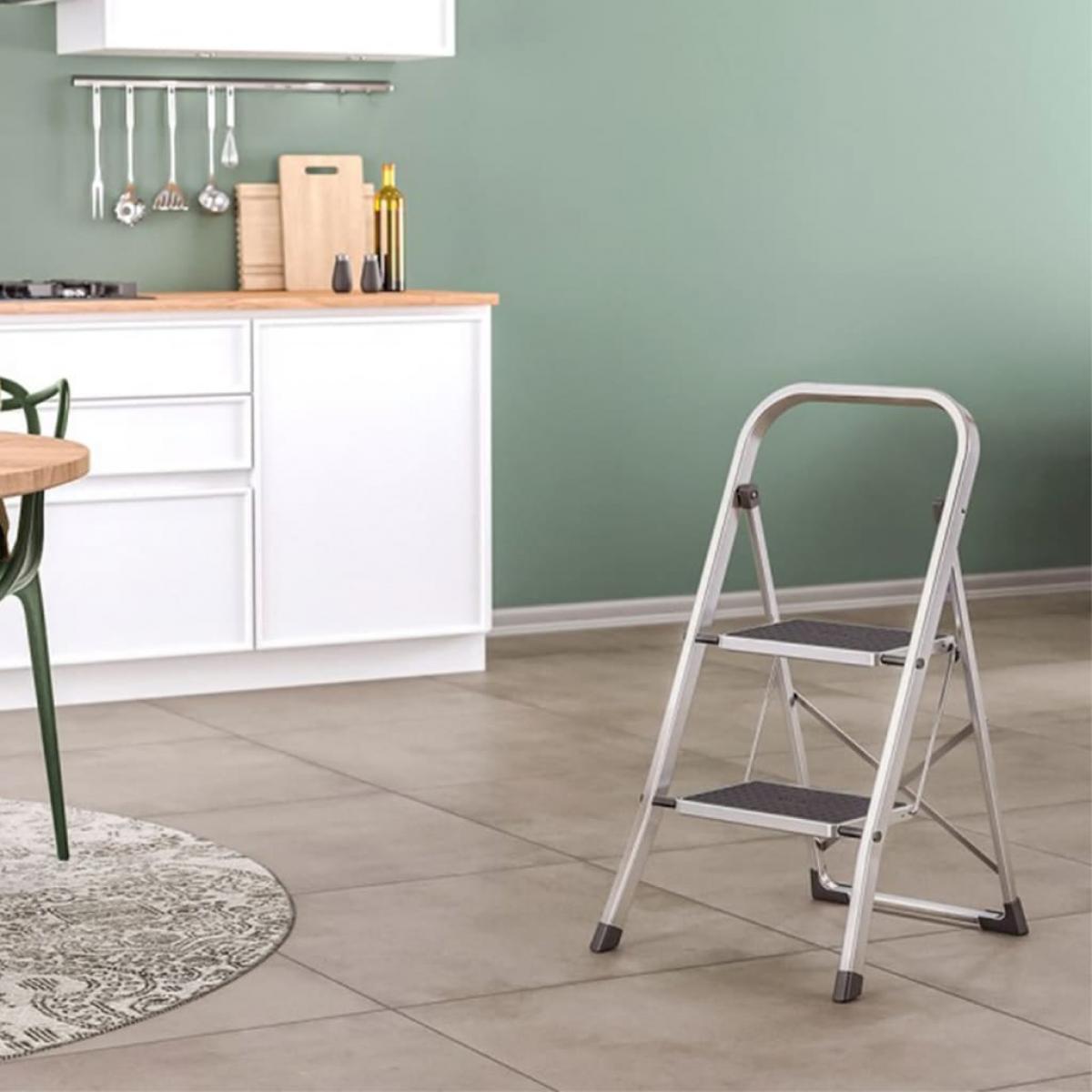 Hailo Escalera plegable K30 3 peldaños 105 cm 4393-801