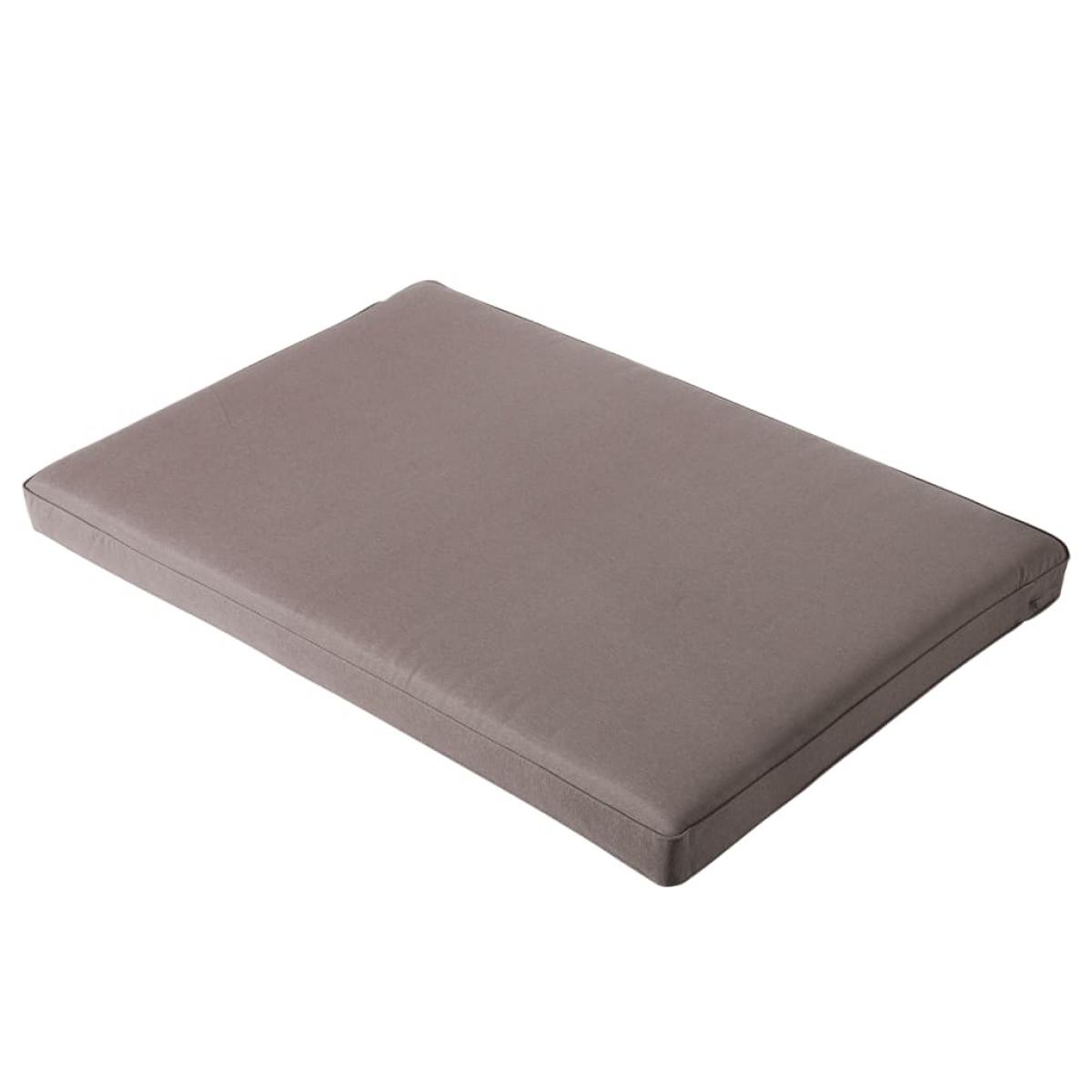 Madison Conjunto de cojines de palets Panama gris taupé
