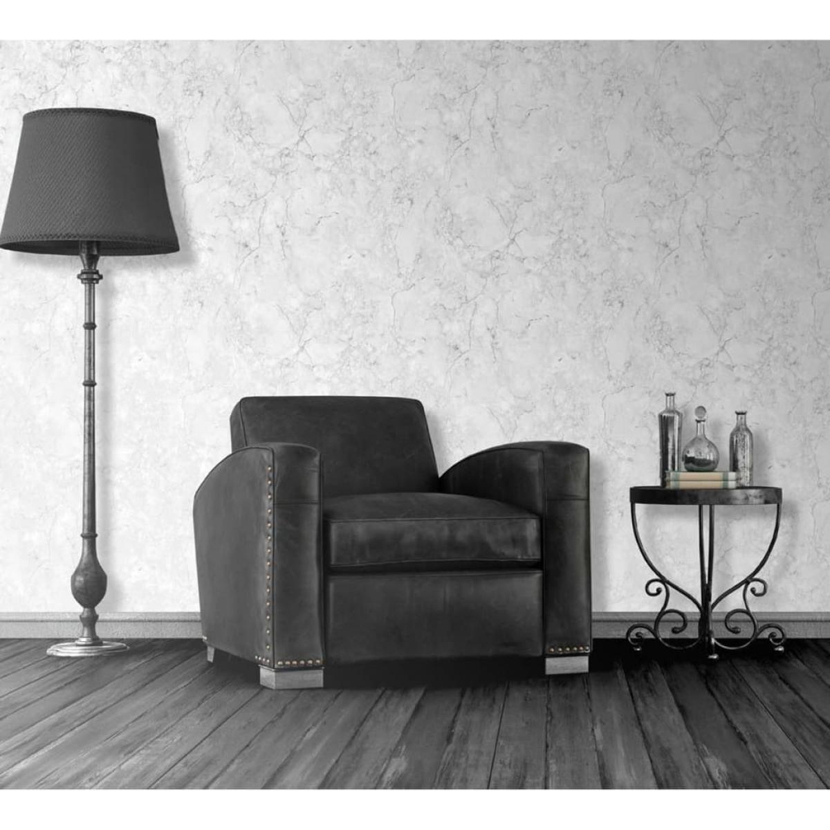 DUTCH WALLCOVERINGS Papel pintado mármol gris