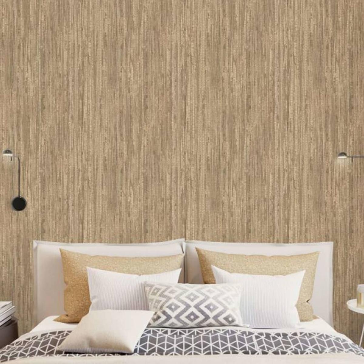 Noordwand Papel de pared Natural Grasses Wicker marrón