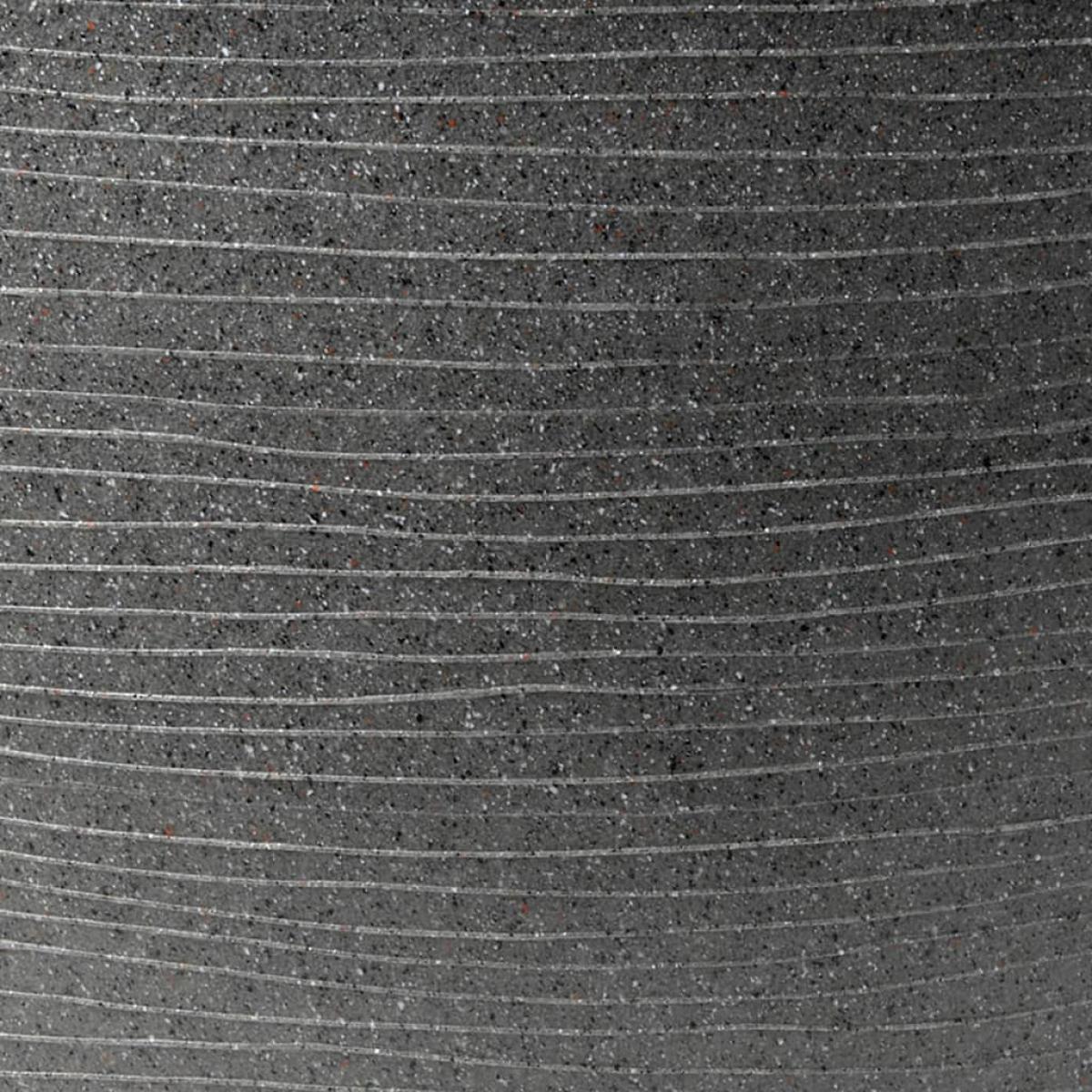 Capi Jardinera rectangular Arc Granite gris antracita 90x35x40 cm