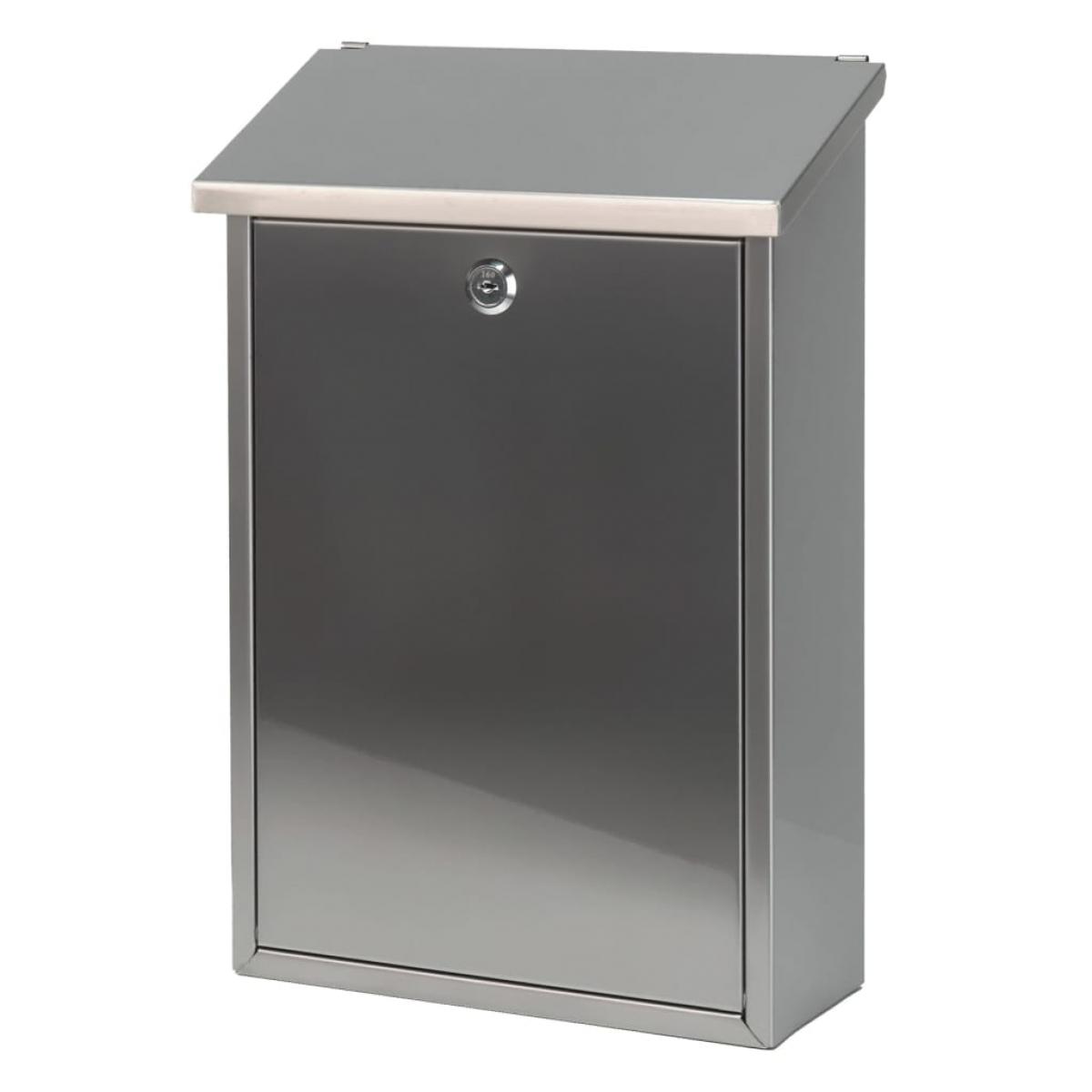 V-Part Buzón Toledon acero inoxidable mate