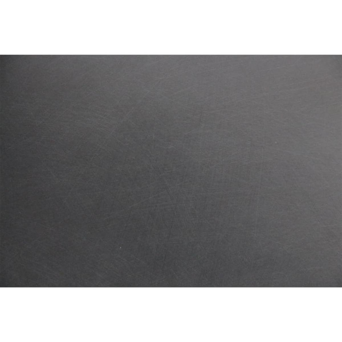 FMD Mesita decorativa con puerta gris 88,5 cm