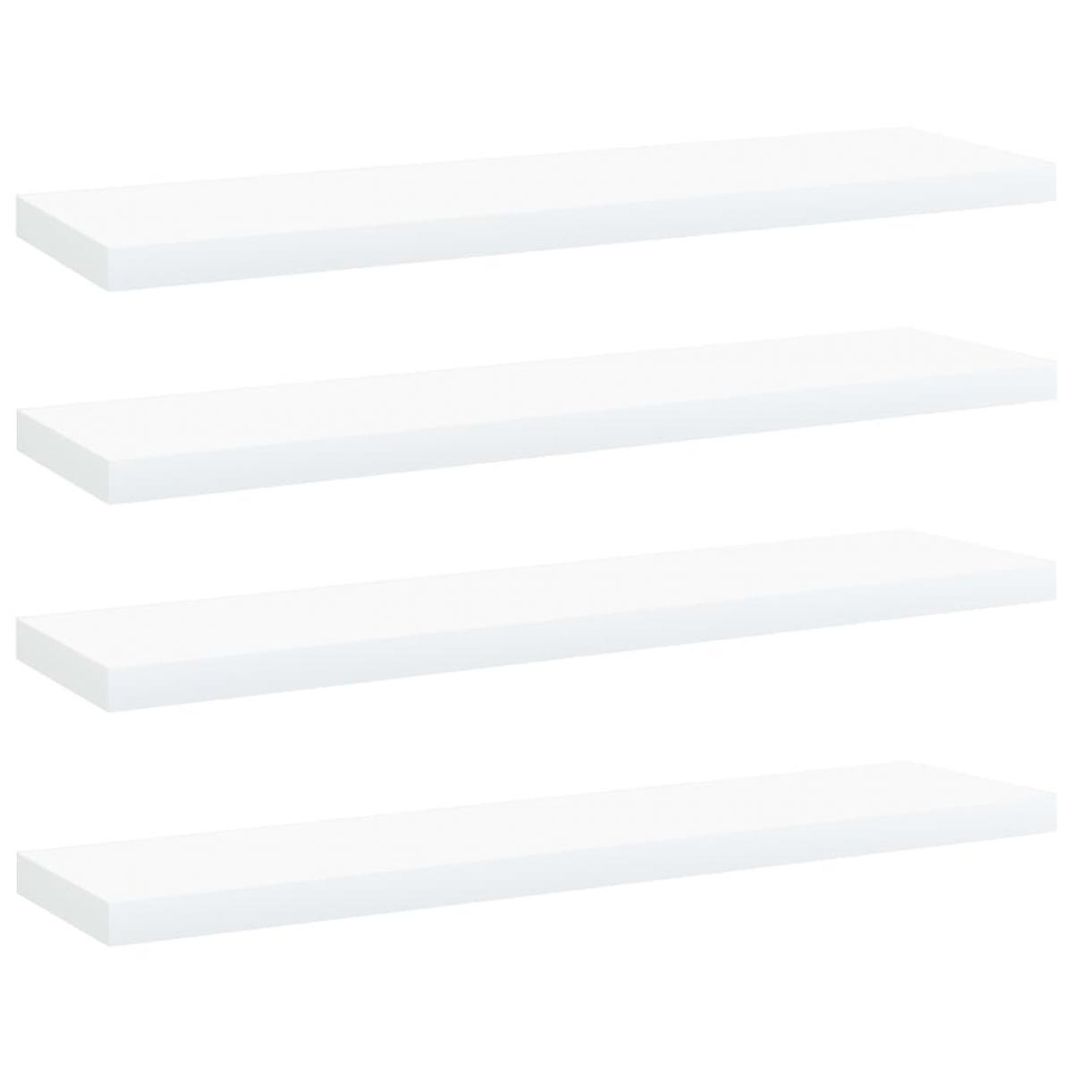 Estantes para estantería 4 uds madera contrachapada 40x10x1,5cm