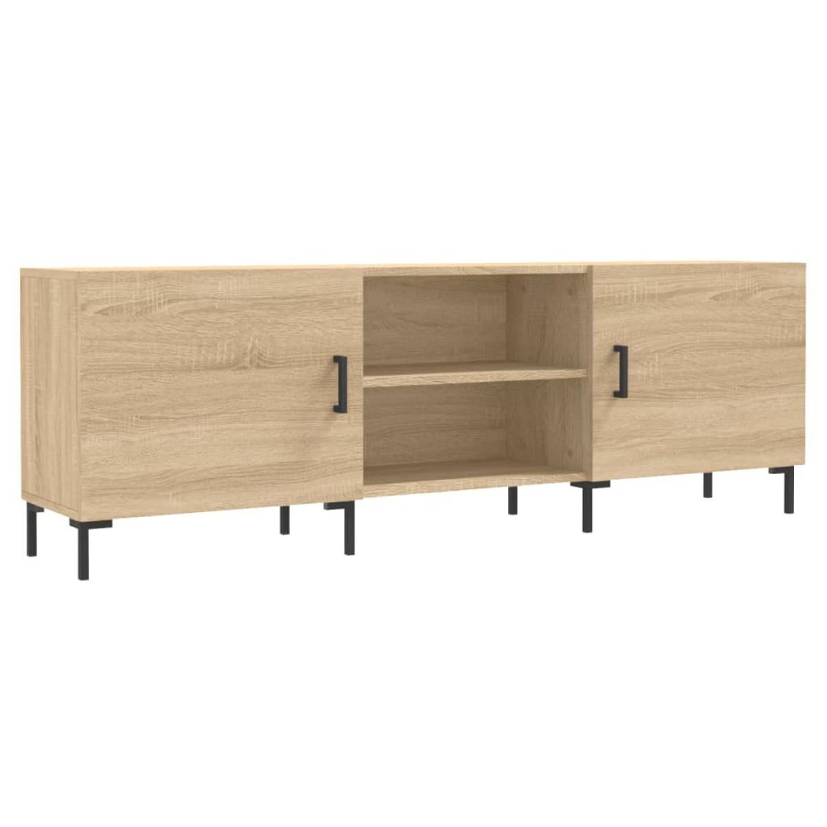 Mueble para TV madera de ingeniería roble Sonoma 150x30x50 cm